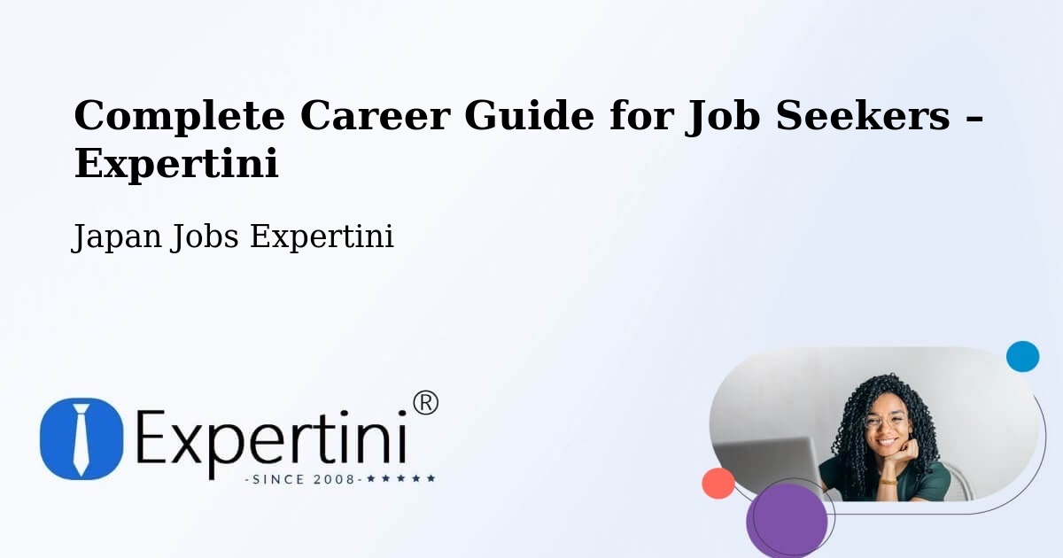 Career Guide for Job Seekers – Honchō - Honchō, Japan Jobs Expertini