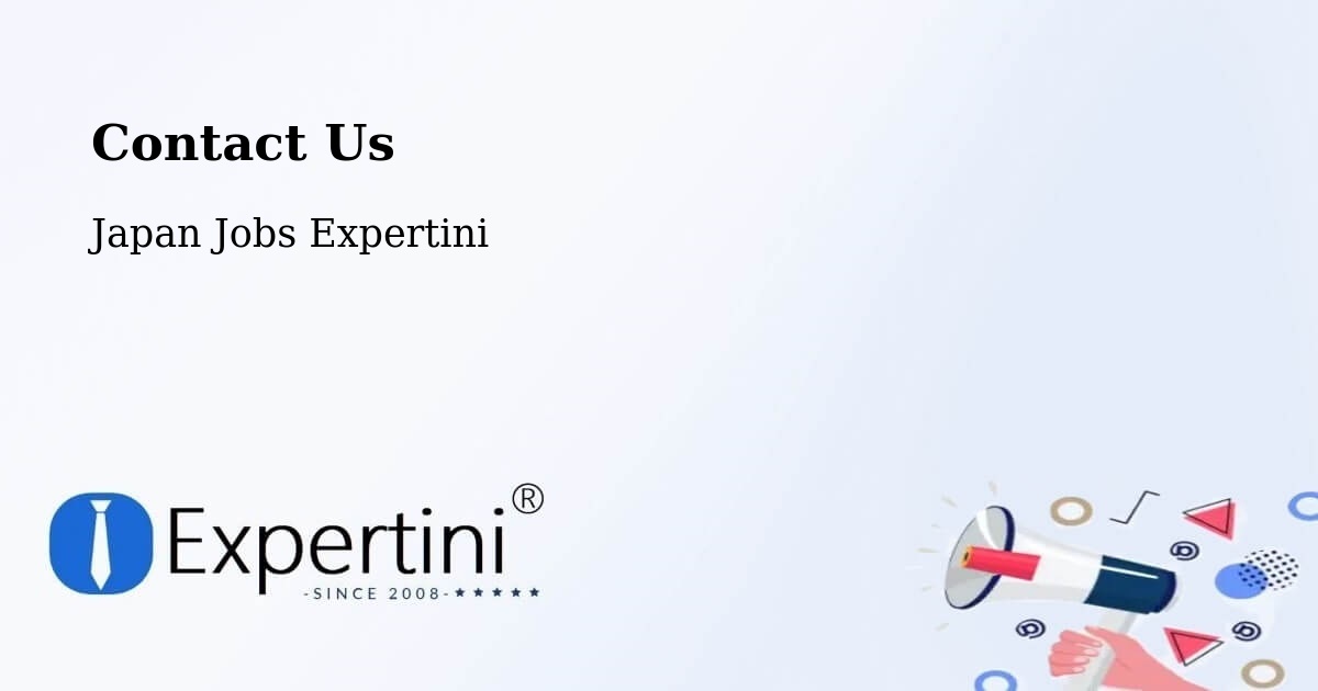 Contact Expertini – Honchō - Japan Jobs Expertini