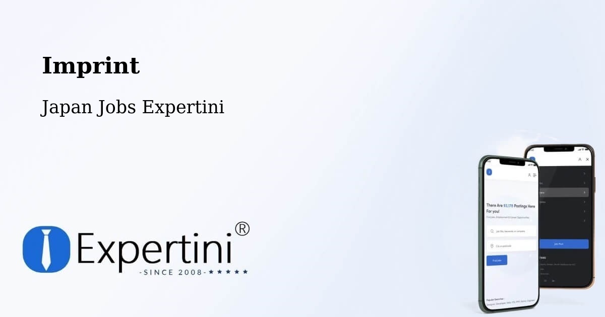 Imprint – Honchō - Japan Jobs Expertini