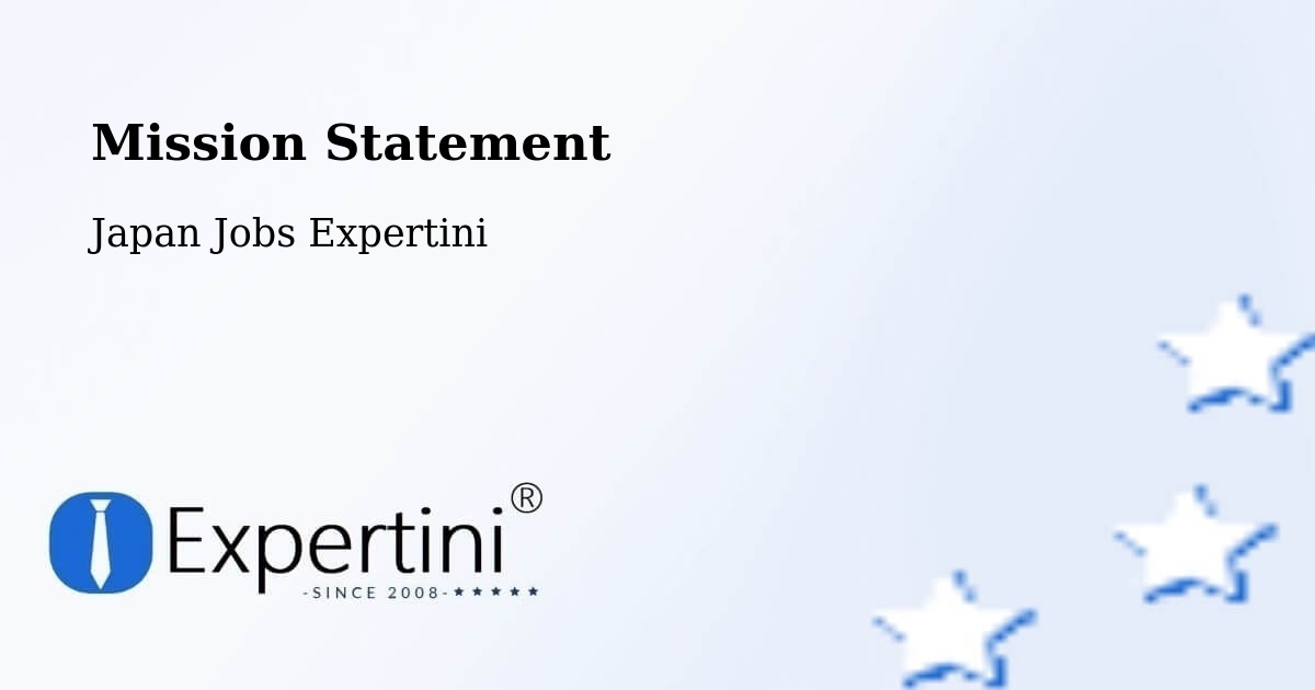 Corporate Mission – Honchō - Japan Jobs Expertini