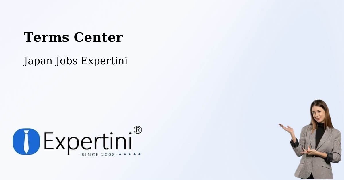 Terms of Service – Honchō - Japan Jobs Expertini